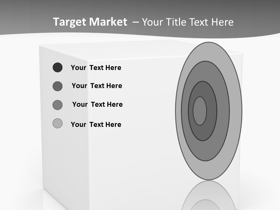 Option Paper Container PowerPoint Template