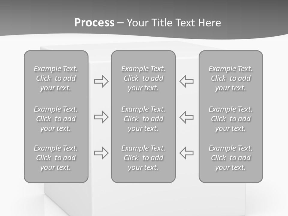 Option Paper Container PowerPoint Template