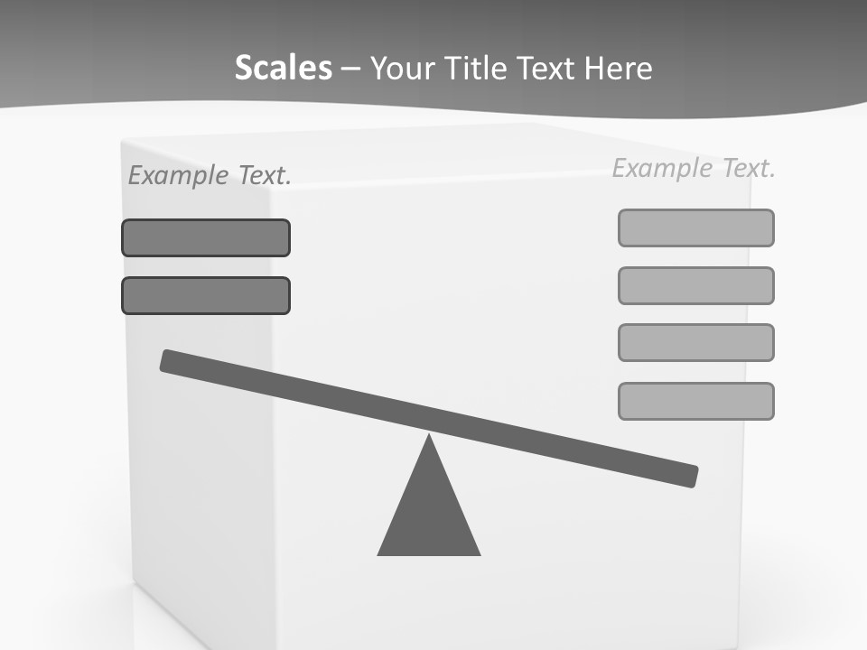 Option Paper Container PowerPoint Template