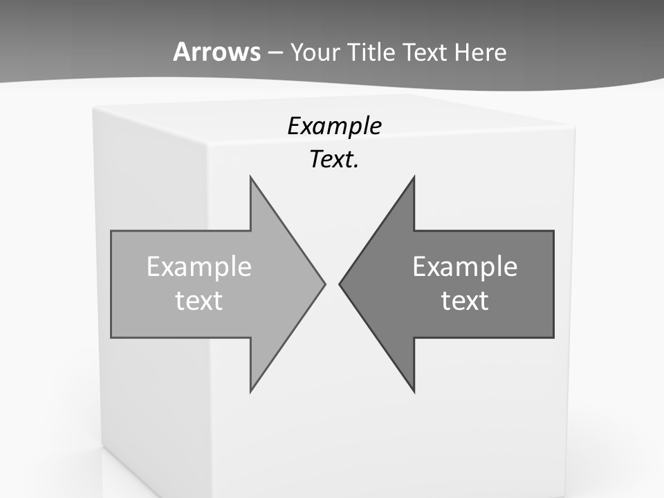Option Paper Container PowerPoint Template
