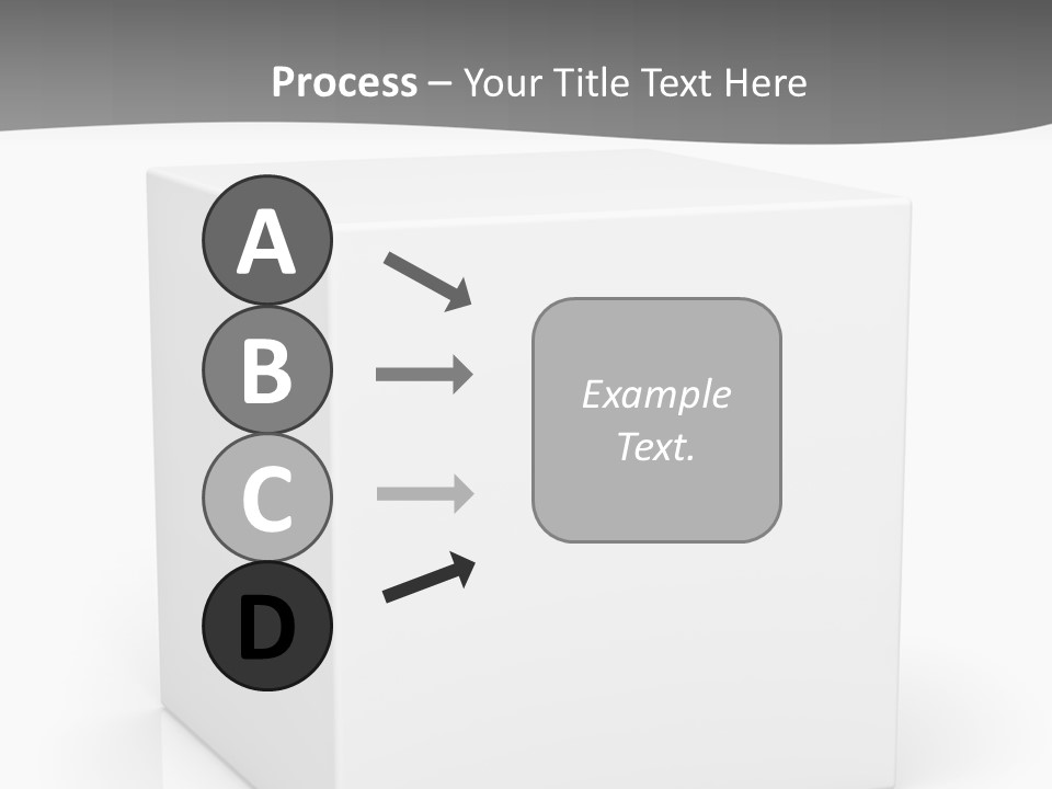 Option Paper Container PowerPoint Template