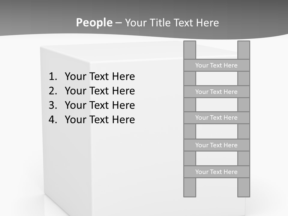 Option Paper Container PowerPoint Template