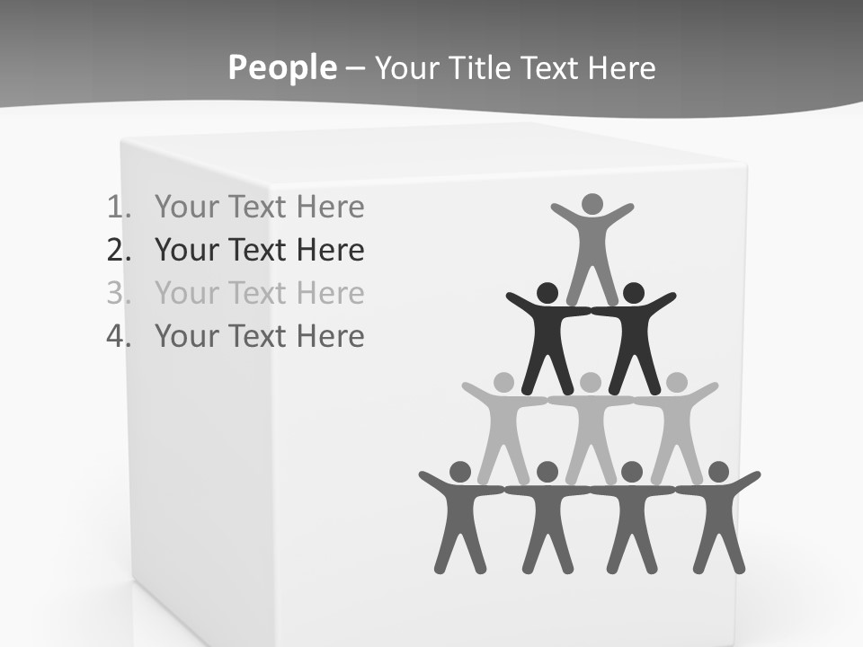 Option Paper Container PowerPoint Template