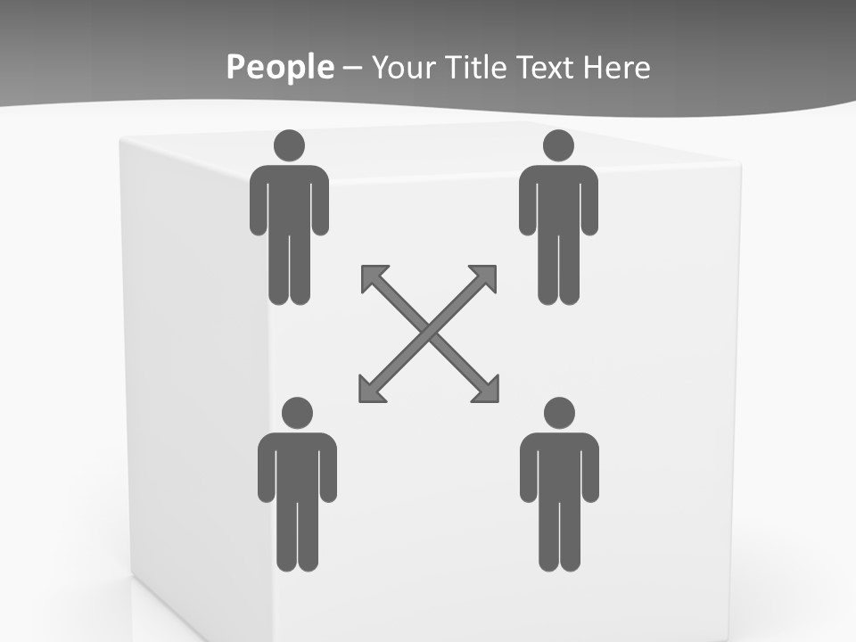 Option Paper Container PowerPoint Template