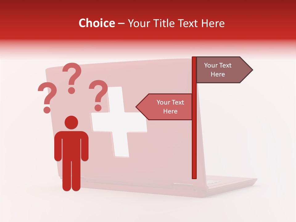 Healthy Male Diagnose PowerPoint Template