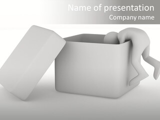 Warehouse Blank Packing PowerPoint Template