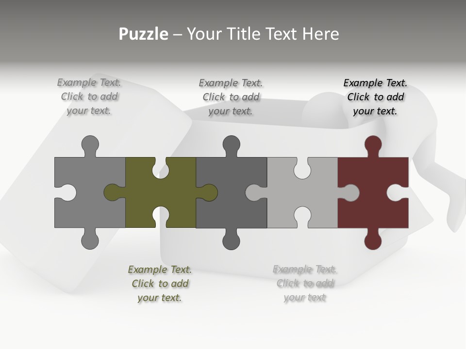 Warehouse Blank Packing PowerPoint Template