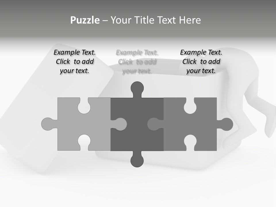 Warehouse Blank Packing PowerPoint Template