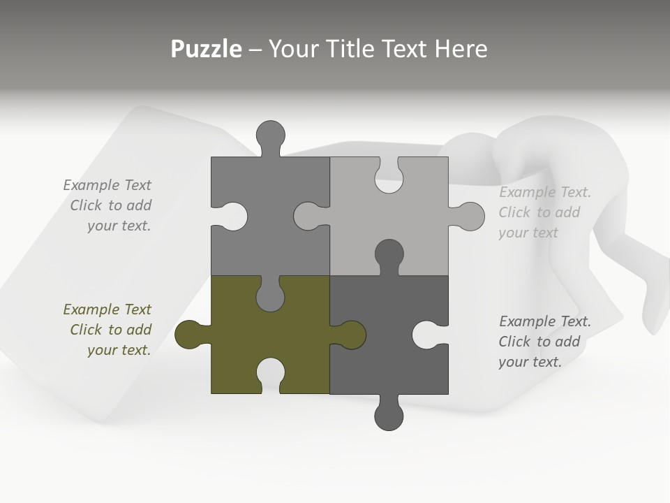Warehouse Blank Packing PowerPoint Template