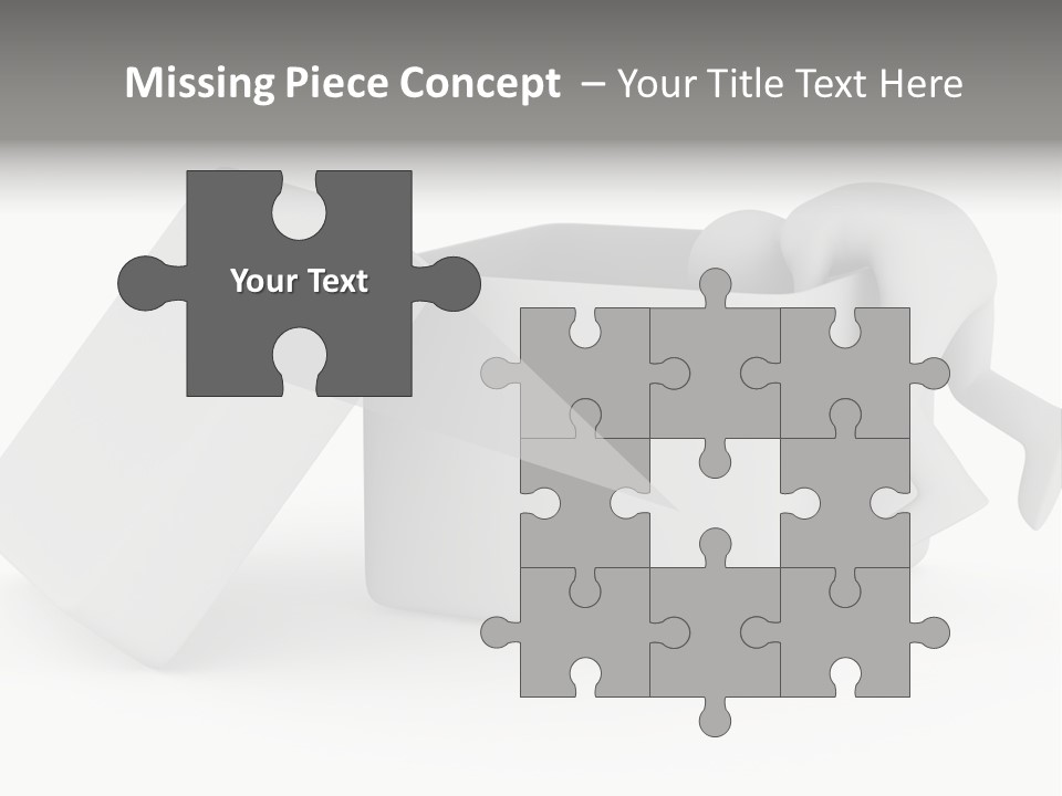 Warehouse Blank Packing PowerPoint Template