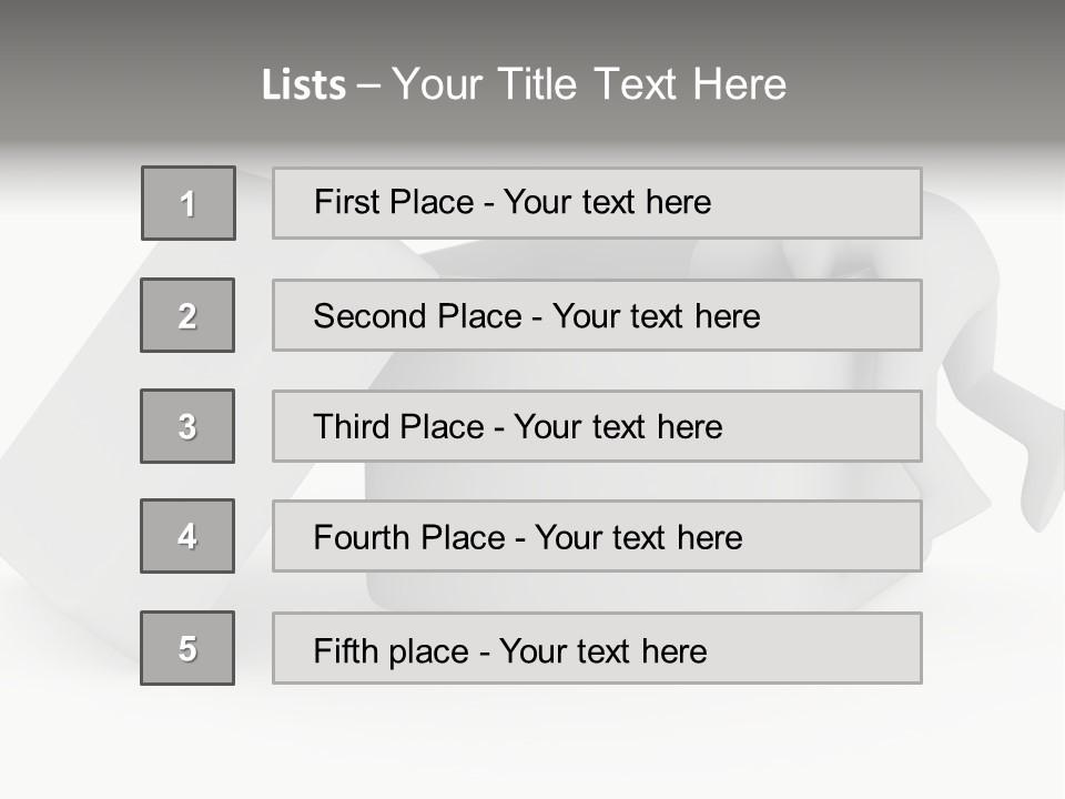 Warehouse Blank Packing PowerPoint Template