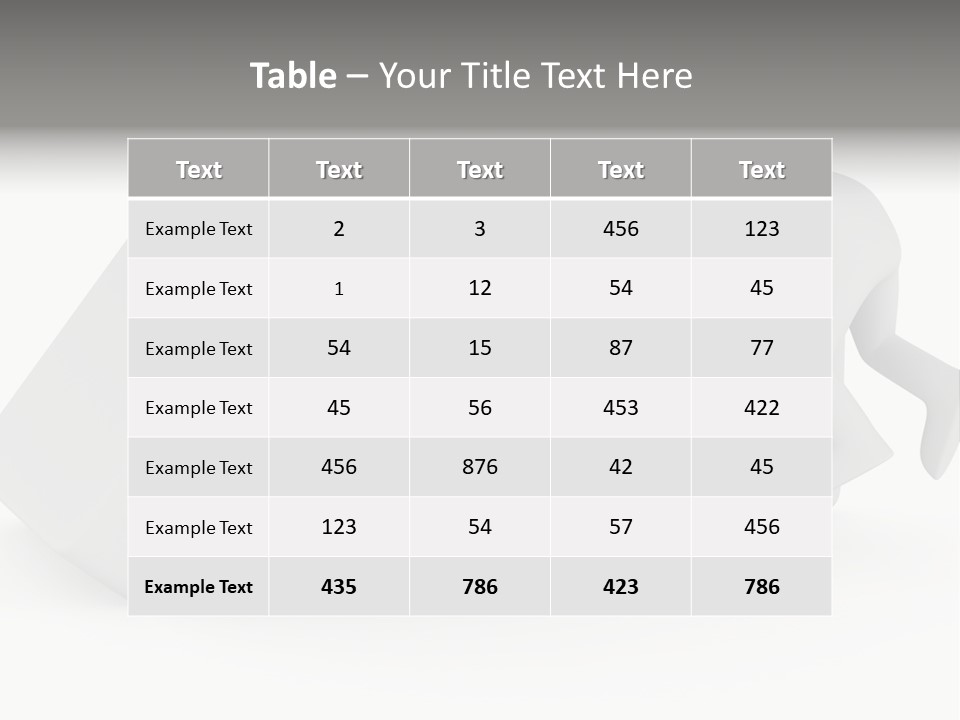 Warehouse Blank Packing PowerPoint Template