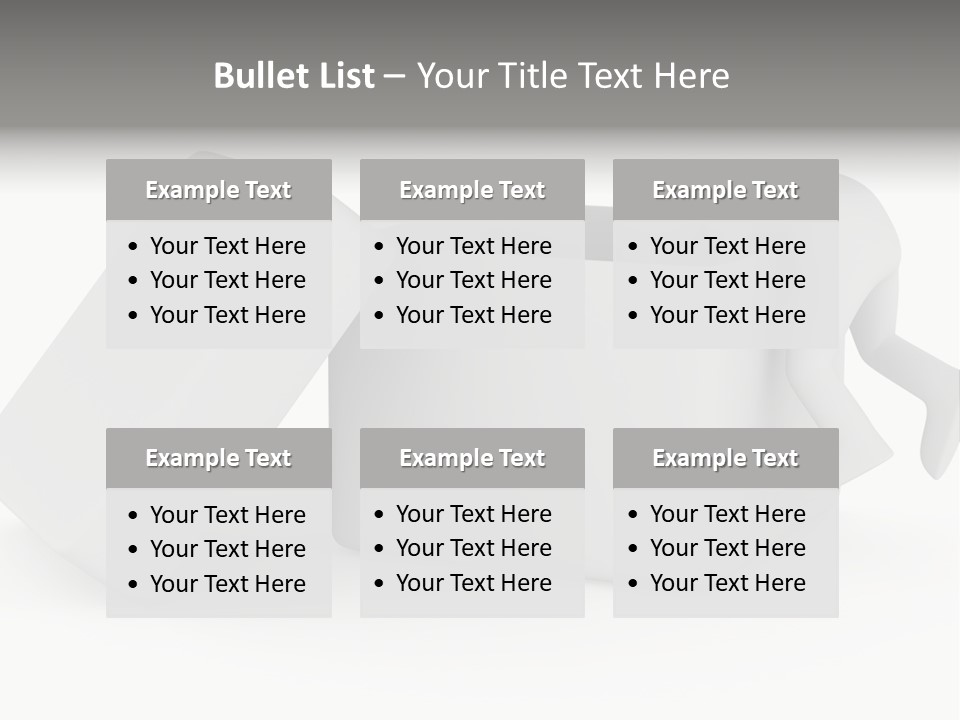 Warehouse Blank Packing PowerPoint Template