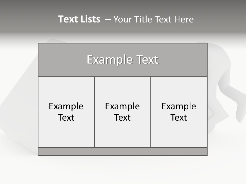 Warehouse Blank Packing PowerPoint Template