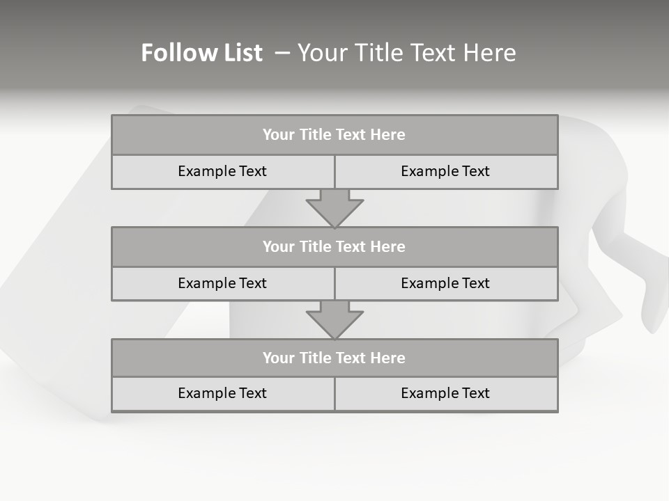 Warehouse Blank Packing PowerPoint Template
