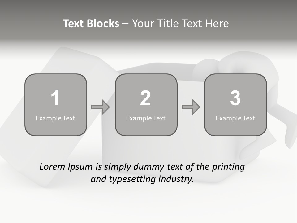 Warehouse Blank Packing PowerPoint Template