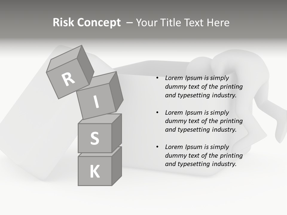 Warehouse Blank Packing PowerPoint Template