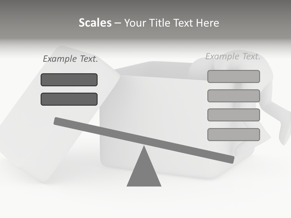 Warehouse Blank Packing PowerPoint Template