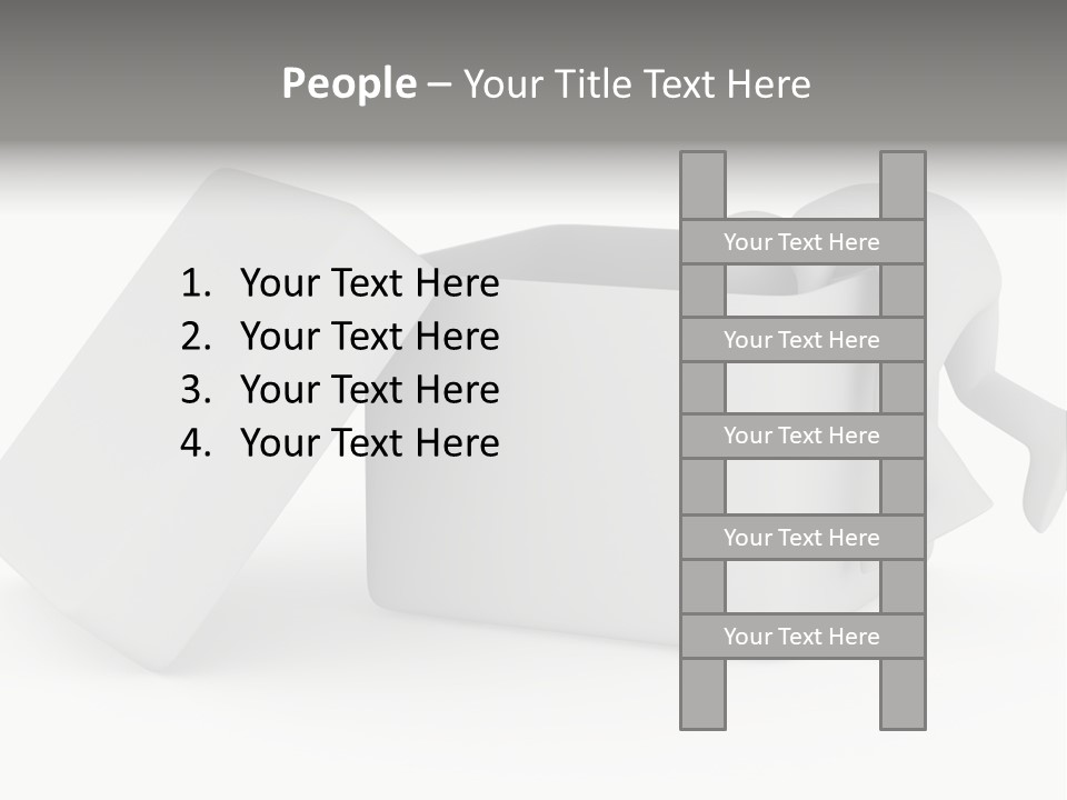 Warehouse Blank Packing PowerPoint Template