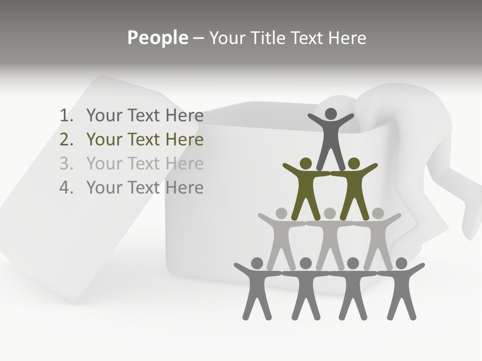 Warehouse Blank Packing PowerPoint Template
