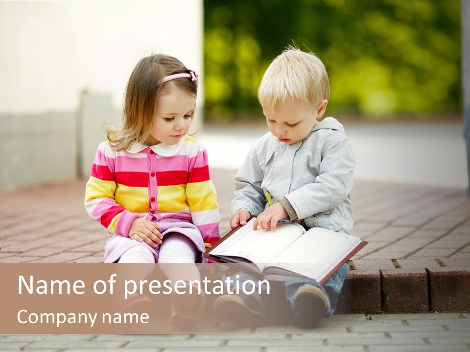 Fun People Reader PowerPoint Template