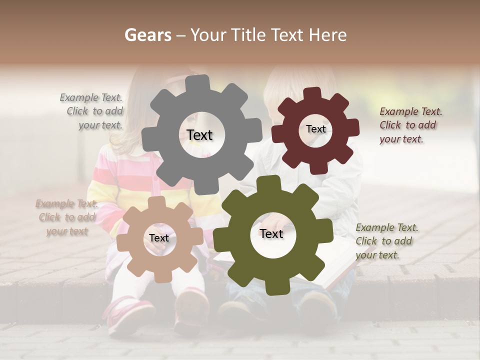 Fun People Reader PowerPoint Template