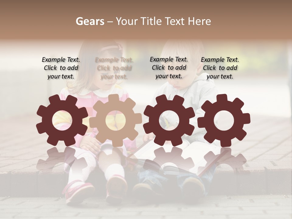 Fun People Reader PowerPoint Template