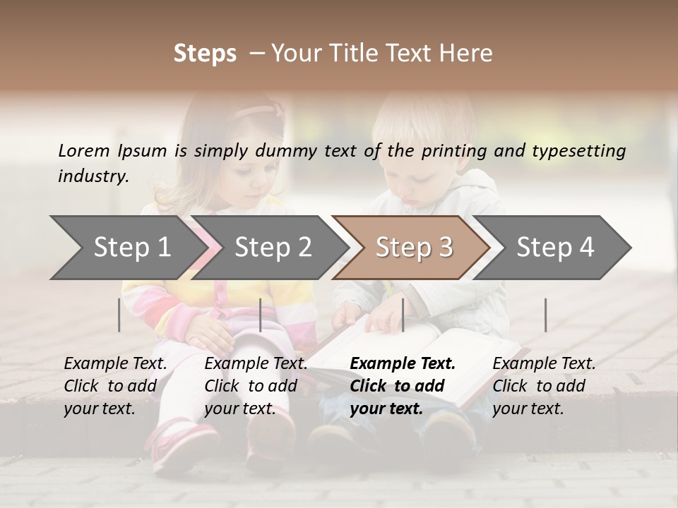 Fun People Reader PowerPoint Template