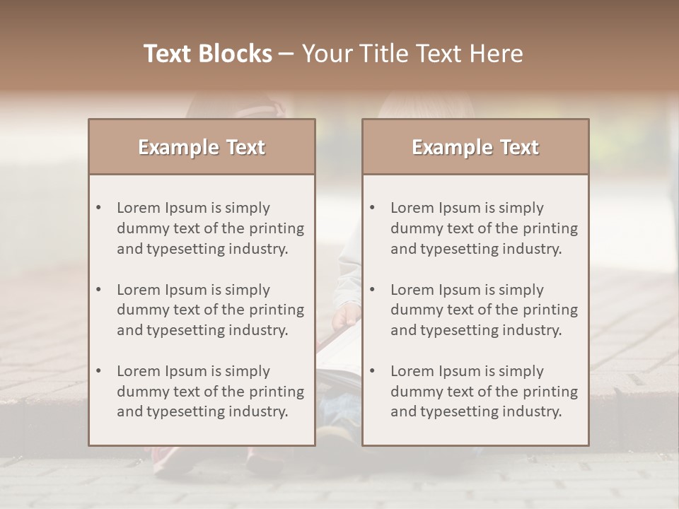 Fun People Reader PowerPoint Template