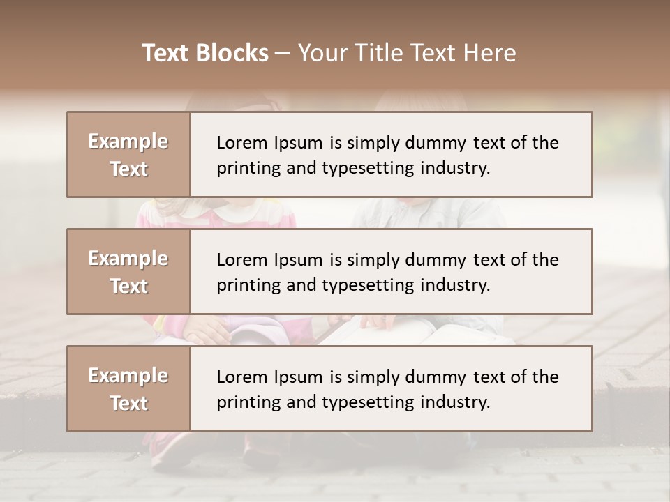 Fun People Reader PowerPoint Template