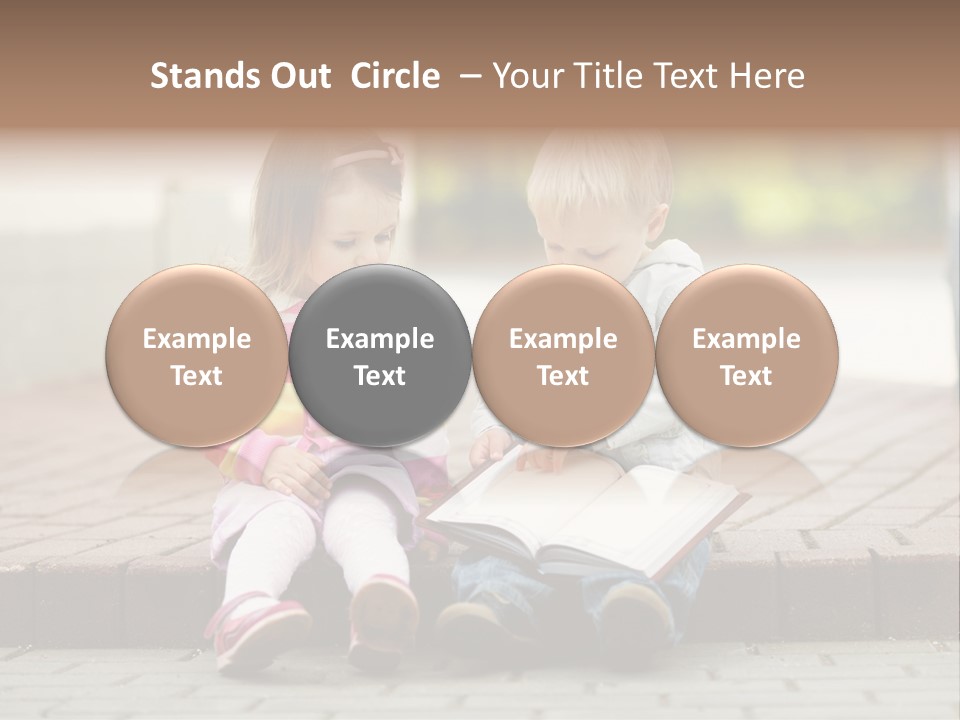 Fun People Reader PowerPoint Template