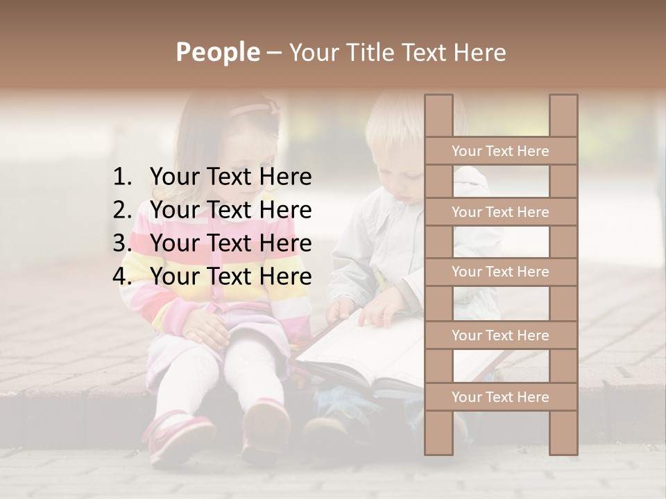 Fun People Reader PowerPoint Template