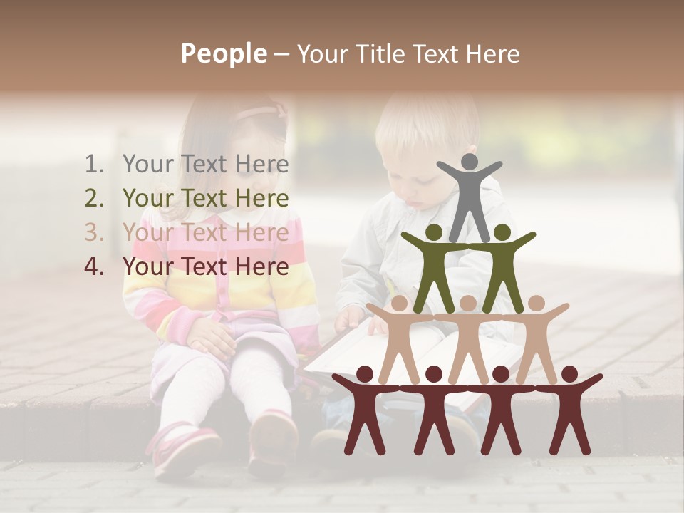 Fun People Reader PowerPoint Template