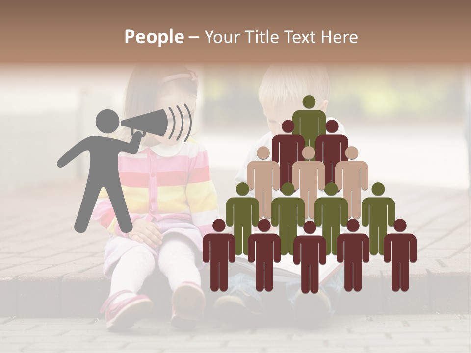 Fun People Reader PowerPoint Template