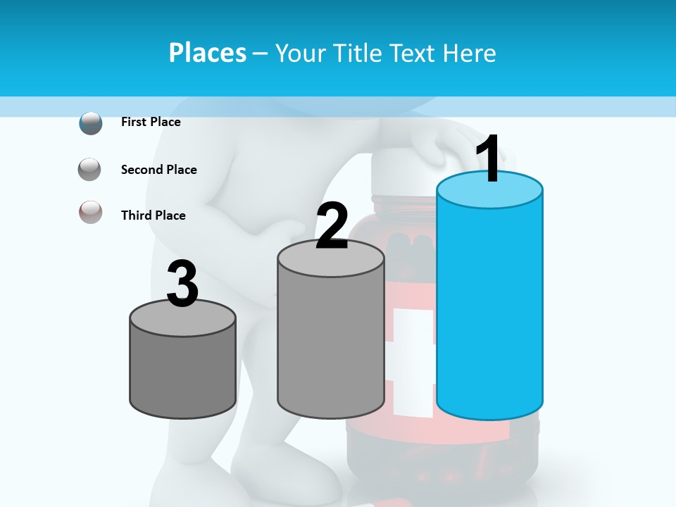 Emergency Human Pill PowerPoint Template