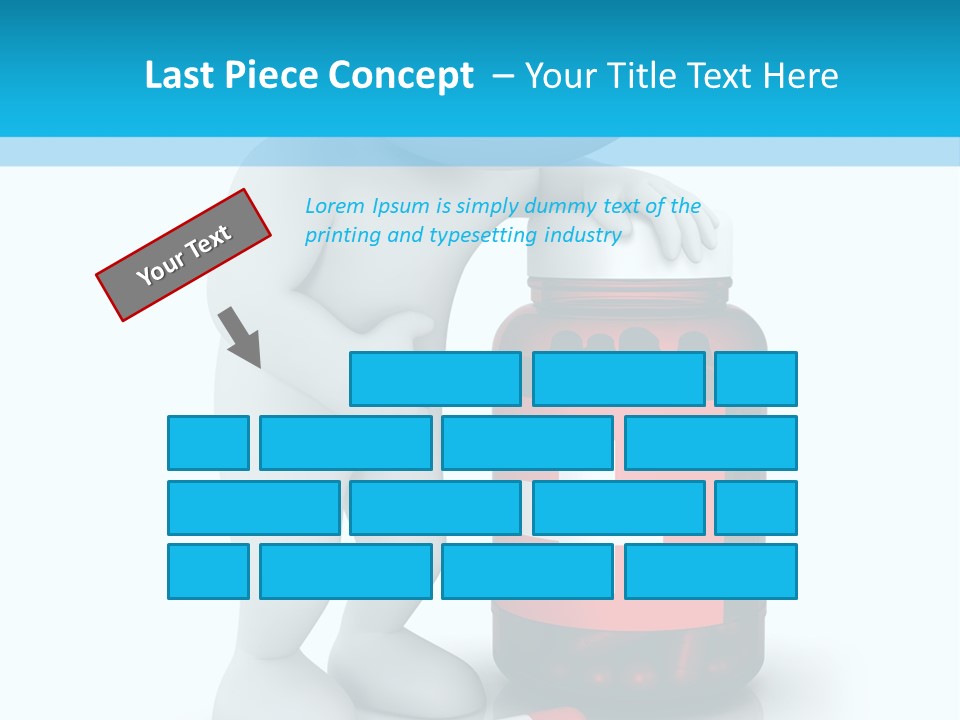 Emergency Human Pill PowerPoint Template