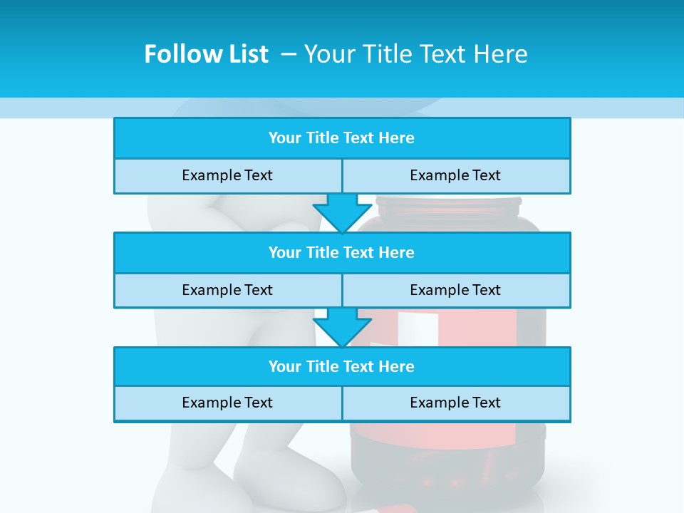 Emergency Human Pill PowerPoint Template