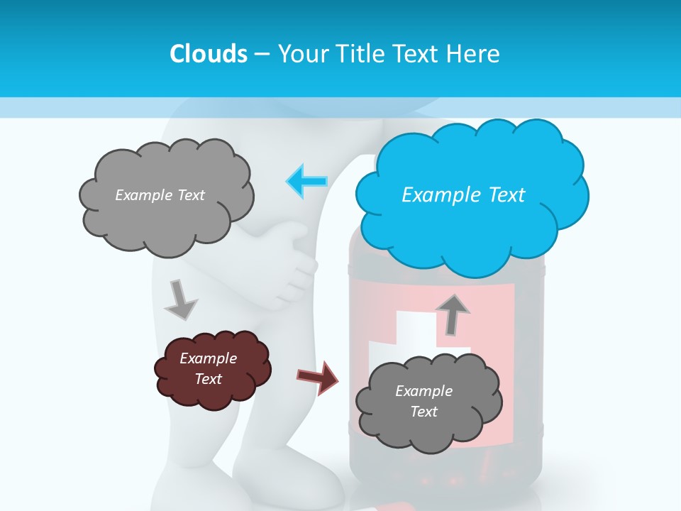 Emergency Human Pill PowerPoint Template