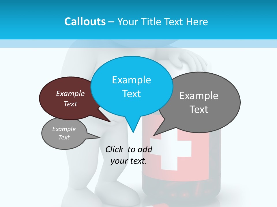 Emergency Human Pill PowerPoint Template