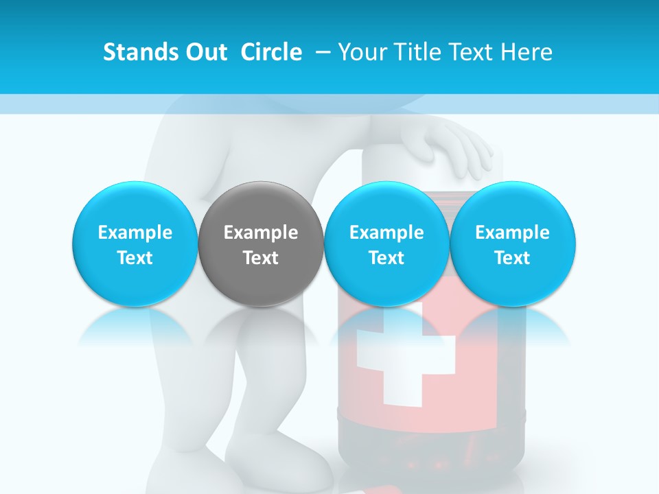 Emergency Human Pill PowerPoint Template