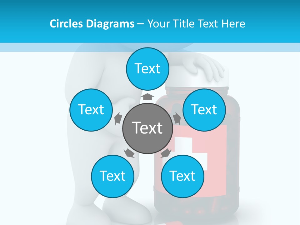 Emergency Human Pill PowerPoint Template