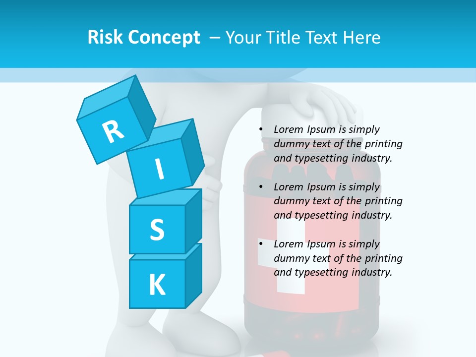 Emergency Human Pill PowerPoint Template