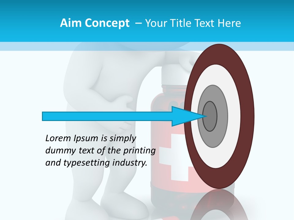 Emergency Human Pill PowerPoint Template