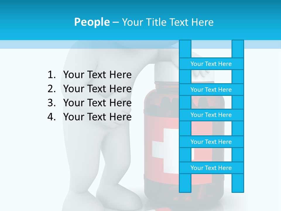 Emergency Human Pill PowerPoint Template