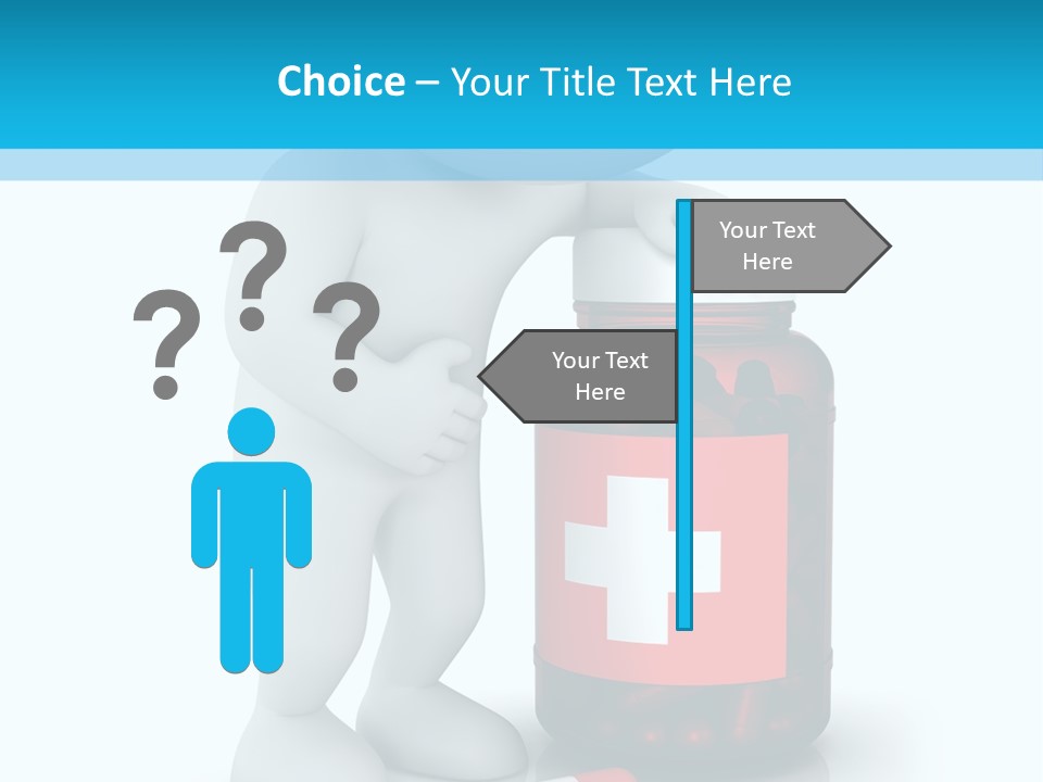 Emergency Human Pill PowerPoint Template