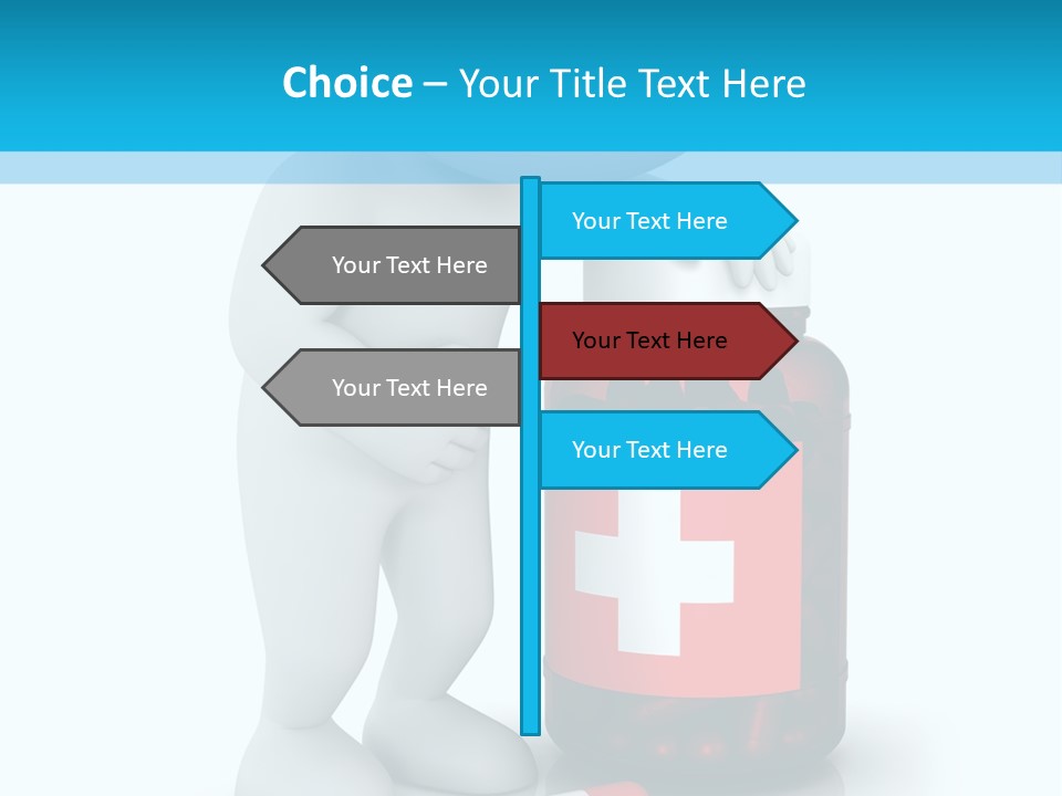 Emergency Human Pill PowerPoint Template