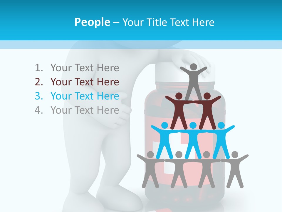 Emergency Human Pill PowerPoint Template