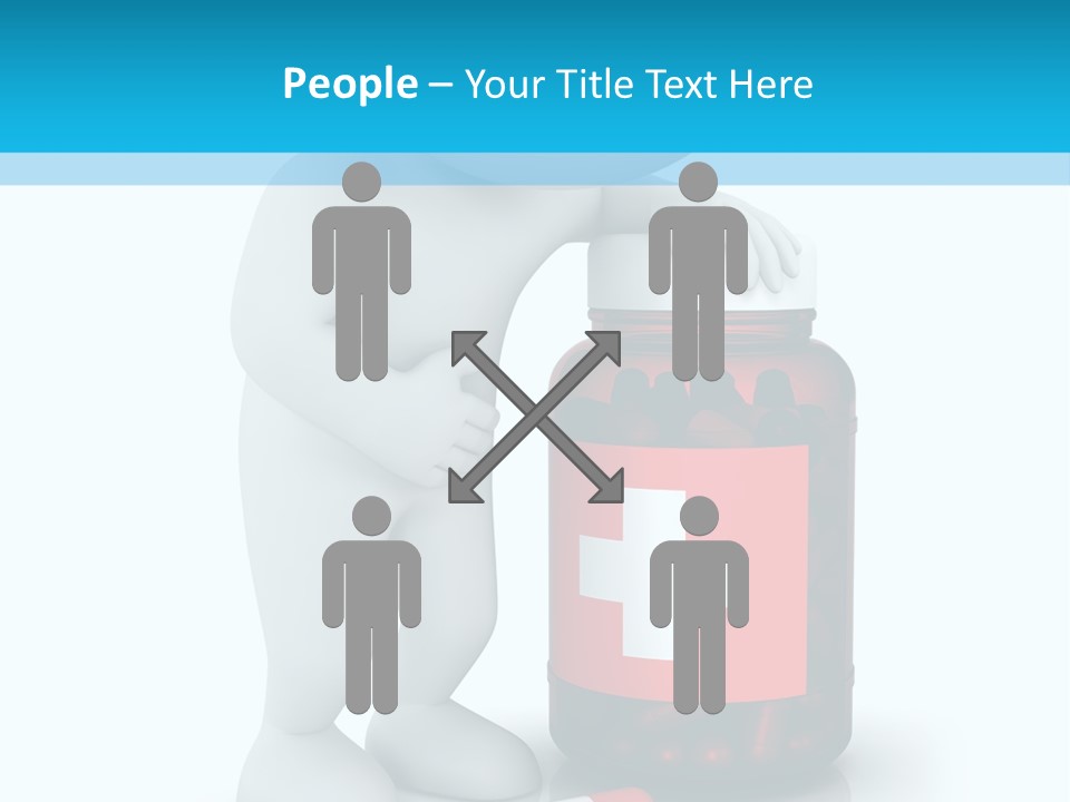 Emergency Human Pill PowerPoint Template