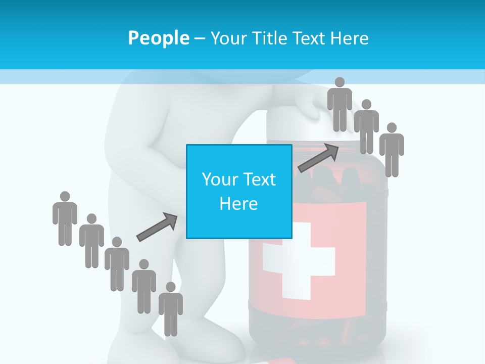 Emergency Human Pill PowerPoint Template