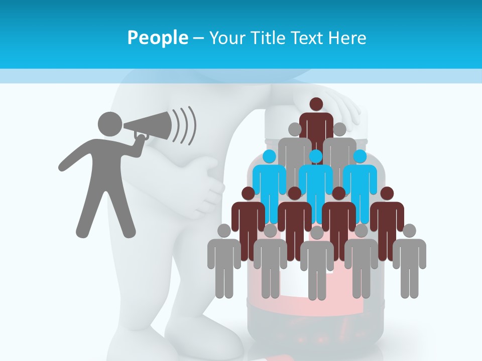 Emergency Human Pill PowerPoint Template